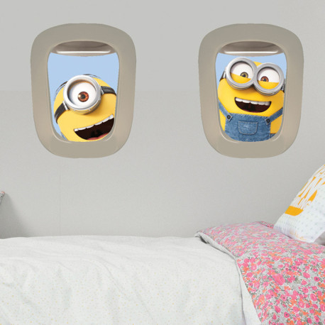 Stickers geant Air Les Minions 