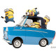 Stickers geant Car Les Minions 