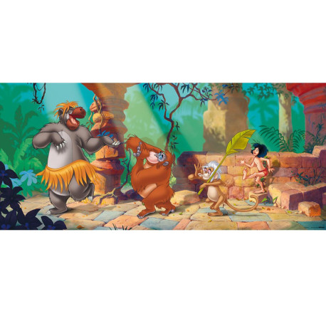 Poster géant Le Livre de la Jungle Disney intisse 202X90 CM