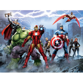 Papier peint Equipe Avengers Marvel 360X255 CM