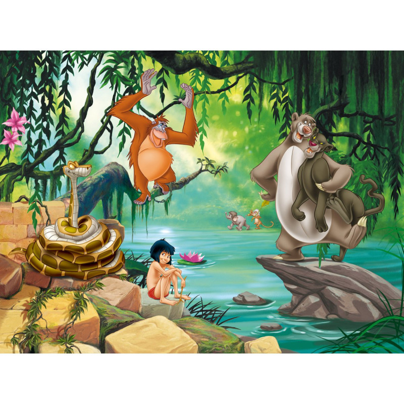Papier peint XXL intisse Le Livre de la Jungle Disney 360X270 CM