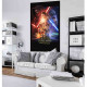 Poster géant intissé affiche Episode VII Le Réveil de la Force Star Wars