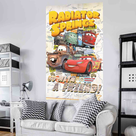 Poster géant intissé Cars Disney