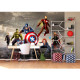 Papier peint XXL intisse Captain America et les Avengers Marvel 360X255 CM