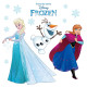 Stickers pour fenetre La Reine des Neiges Disney Frozen