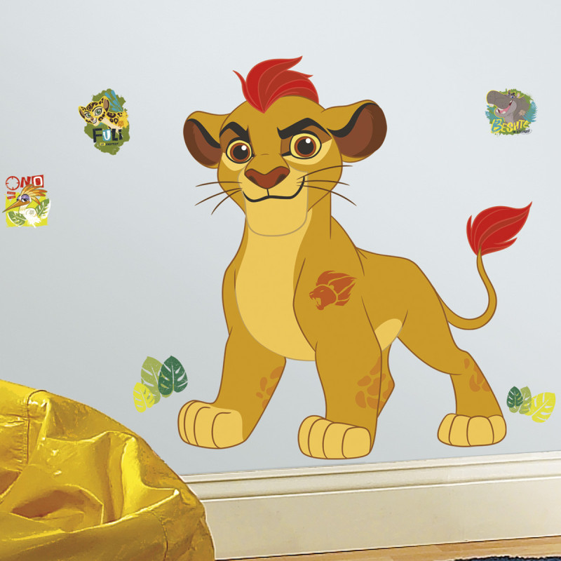 Vinyle décoratif et stickers 3d le roi lion