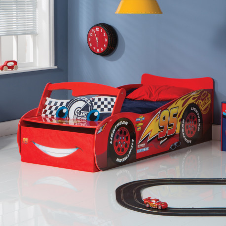 [Jeu] Suite d'images !  - Page 27 Lit-voiture-cars-flash-mcqueen-disney-rouge