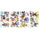 31 Stickers Mickey et ses amis ClubHouse Disney