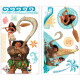 25 Stickers géants Vaiana Disney