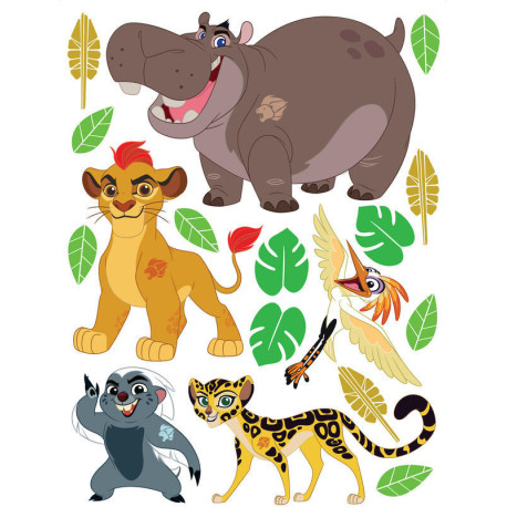 Stickers géants La Garde du Roi Lion Disney
