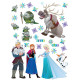 Stickers géants La Reine des Neiges Frozen Disney