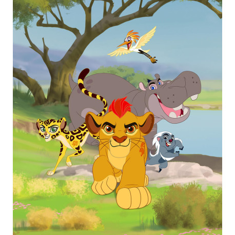 Papier peint intisse La garde du Roi lion Disney 180X202 CM