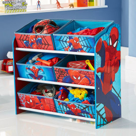 Meuble à 6 paniers Spiderman Marvel 