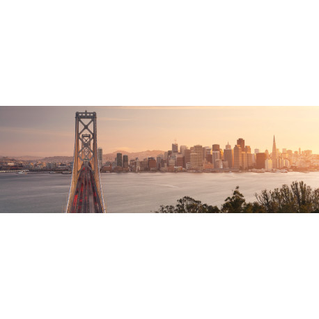 Photo murale - 368 x 124 cm - panoramique intissé - California Dreaming