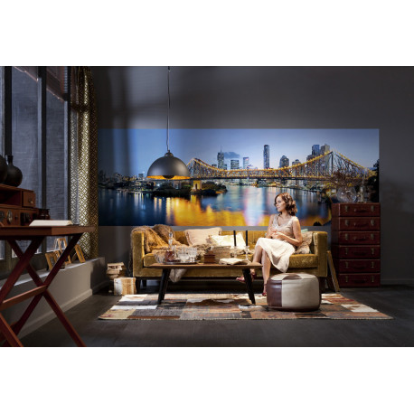 Photo murale - 368 x 124 cm - panoramique intissé - Brisbane