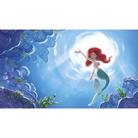 Papier peint Panoramique Encollé Ariel La Petite Sirène Disney 320X182 CM