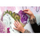 Fiore, Sticker murale - 50x70 cm