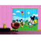 Rideaux La Maison de Mickey Disney-Voilage : 280x245 cm