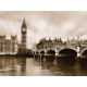London Big Ben, photo murale, 360x254 cm, 4 parts