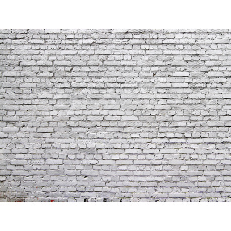 White bricks , photo murale, 360x255 cm, 4 parts