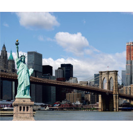 The Statue of Liberty, photo murale intissée, 360x270 cm, 4 parts