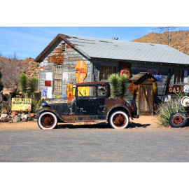 Old american car, photo murale intissée, 155x110 cm, 1 part