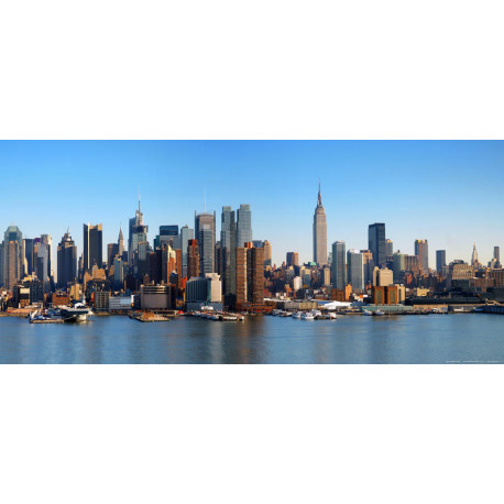 New York skyline. photo murale intissée, 202 x 90 cm, 1 part