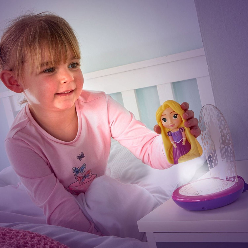 Veilleuse projecteur - lampe torche Princesse Raiponce de Disney   Veilleuse sur Veilleuses et luminaires pour enfant sur Déco de Héros