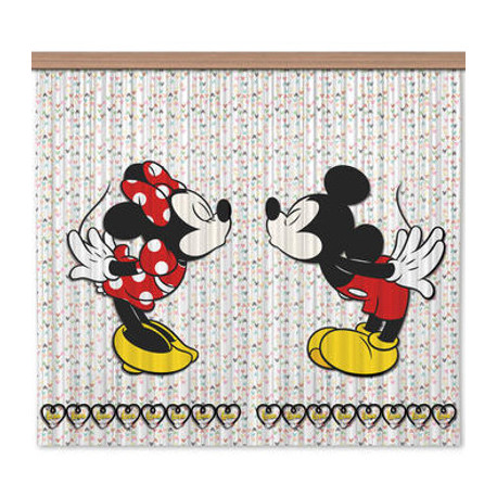 Rideaux Minnie & Mickey Disney-Voilage : 180x160 cm
