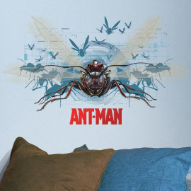 Stickers Géant Ant-Man et Antoinette Marvel