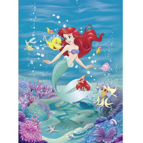 Masque en carton Ariel - Disney La Petite Sirène 27 cm