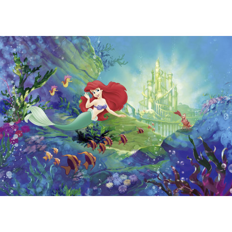 Papier peint Ariel La Petite Sirène Princesse Disney 368X254 CM