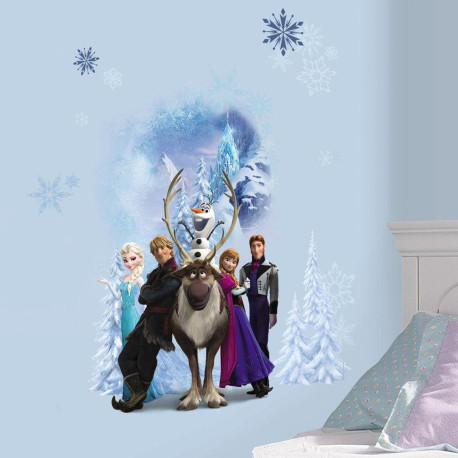 Stickers Personnages La Reine des Neiges Disney Frozen