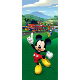 Poster porte Mickey Mouse Donald et Pluto