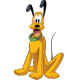 Sticker Géant repositionnable Pluto Disney 47,5CM X 101,6 CM