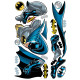Sticker géant repositionnable Batman DC Comics 68,6CM X 101,6CM