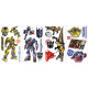 Stickers repositionnables Transformers 4 l'âge de l'extinction Hasbro 25,4CM X 45,7CM