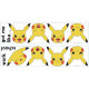 Stickers repositionnables émotions de Pikachu Pokemon Nintendo 22,9CM X 92,7CM