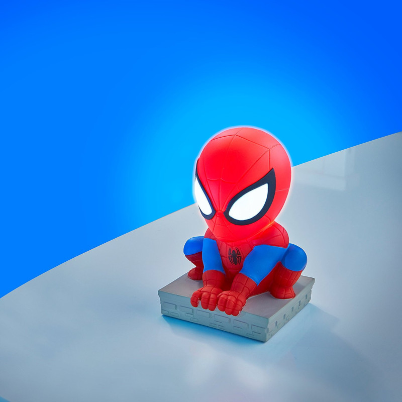 Veilleuse et lampe torche Spiderman - Marvel - 12 cm  Veilleuse et lampe  torche sur Veilleuses et luminaires pour enfant sur Déco de Héros