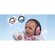 Casque anti-bruit bébé Argent Banz