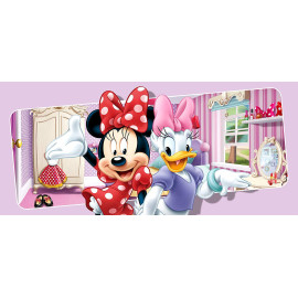 Poster géant Minnie & Daisy Disney intisse 202X90 CM