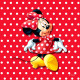 Coussin Minnie Mouse 2 faces Disney 40x40 cm