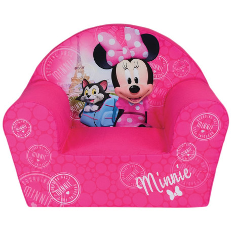 Fauteuil Club mousse Minnie Mouse Paris Disney