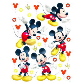 Stickers géant Mickey Mouse Postures Disney
