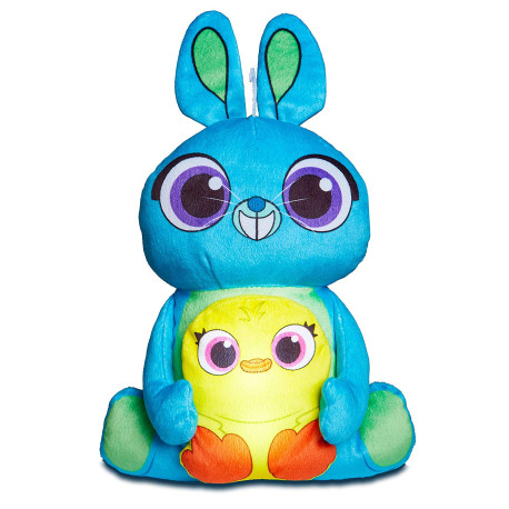 Veilleuse peluche Disney Toy Story 4 - GoGlow Ducky et Bunny - 26 cm