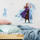 Stickers Elsa, Anna et Olaf La Reine des Neiges 2 Disney Aquarelles