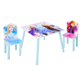 Ensemble table et 2 chaises La Reine des Neiges 2 Disney