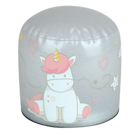 lampe gonflable LED licorne assise