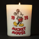 bougie végétale parfumée Disney Mickey 1928 allumée