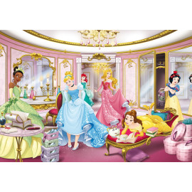 Papier peint photo princesses Disney dressing